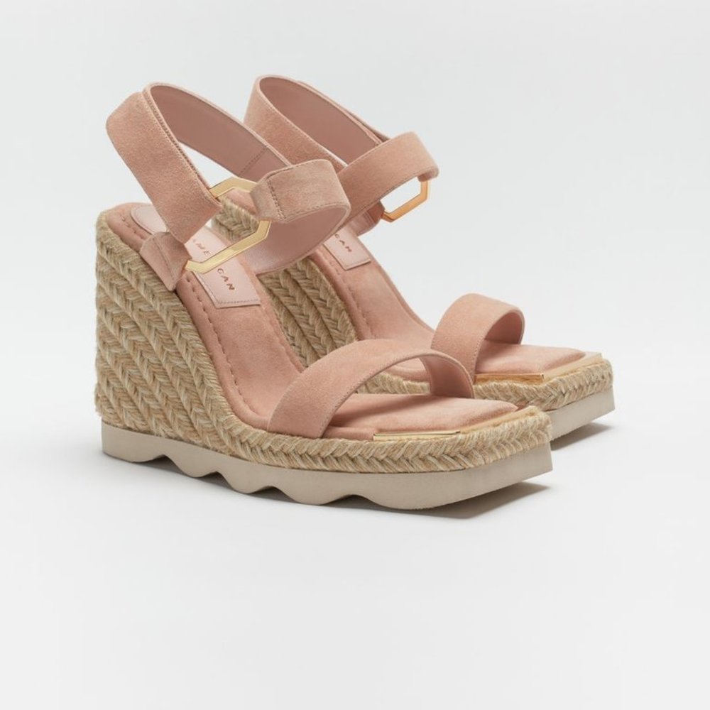 GOODAMERICAN  Espadrille Wedge Sandal